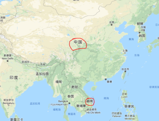 越南和中国哪里交界最近-图1