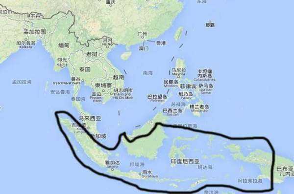 印尼靠近中国哪里「印尼靠近中国哪里印尼语言」-图1