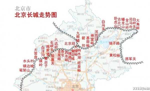 长城在中国的哪一面,长城在中国的哪里 分布图-图2