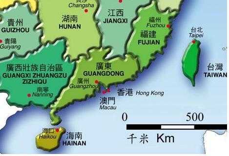 香港在中国的什么地方,香港在我国哪里-图1