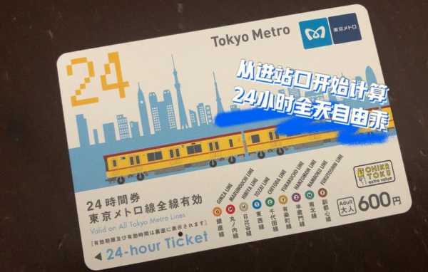 日本东京做电车通票是怎么回事,东京地铁一日券怎么用-图1
